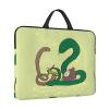 14in Sunflower seeds earthworm snake Print Laptop Case Sleeve Bag - Travel-Friendly Accessory for Business, and Everyday Use view 4