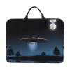 14in Spaceship at Night Print Laptop Case Sleeve Bag - Travel-Friendly Accessory for Business, and Everyday Use view 1