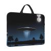 14in Spaceship at Night Print Laptop Case Sleeve Bag - Travel-Friendly Accessory for Business, and Everyday Use view 2