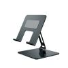 abcebuy Suitable for iPad Support, Tablet Computer Stand, Tablet Phone Metal Desktop Folding Stand (Grey) view 1