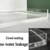 19.7 X 19.7 X 2.4IN Transparent Acrylic Water Tank Shallow Sink, Shallow Bathroom Tray Display Cabinet For Product Shooting Advertising, Bathroom, Tray Props For Photo Studio, Food Shooting(100x60x10c view 3
