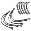BOXUWFO HONGP 4-pin PWM Fan Cable 1 to 3 Way Splitter Black Sleeve Extension Cable 1pc 2pcs 5pcs 10pcs(5pcs) view 2