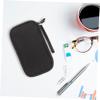 Artibetter Travel Electronic Organizer Bag Small Double Cable Organizer Pouch for Accessories Headphones Chargers Stylish Design for Efficient Storage Quick Access view 3
