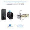 PNAWLLCF Electronic Smart Lock Biometric Fingerprint Door Lock TTlock App Code Keyless Door Lock Home Security view 3