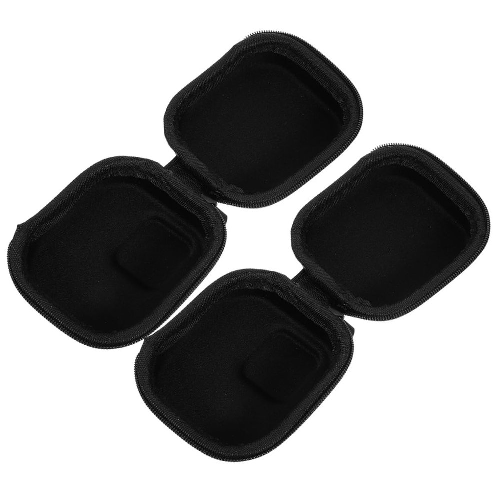 ARTIBETTER 2pcs Action Camera Storage Cases Portable Travel Organizer Compatible with Osmo Action Compact Pu Protection for Outdoor Use Lightweight Versatile
