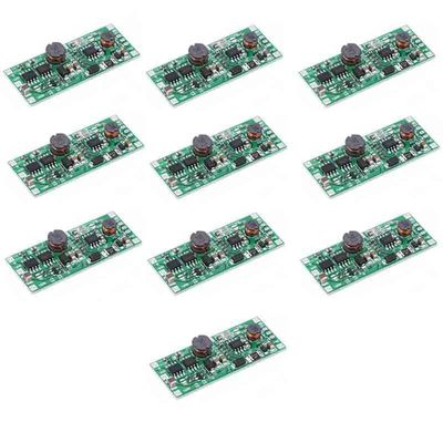 10PCS 3.7V DC UPS uninterrupted Module Boost 12V Power Board