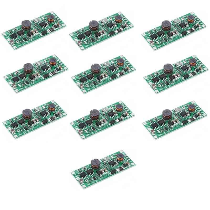 10PCS 3.7V DC UPS uninterrupted Module Boost 12V Power Board