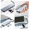 Angoily USB Hub Adapter USB Expansion Dock for Laptop Splitter Card Reader Compatible Various Devices view 2