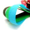 DEWADE 1 Pair 20mm Colorful Fastener Tape Hook and Loop Tape Cable Ties Sewing Accessories, 1 Yard/lot(Coffee) view 2
