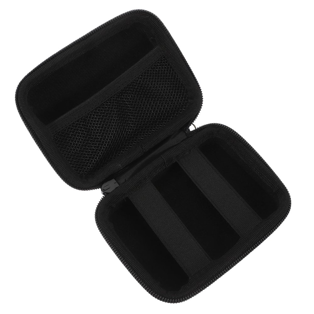 Angoily Portable Earphone Case Data Cable Carrying Case Headphone Storage Bag Headphone Organizer Bag for Travel