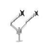 ADPVRLUQ OL-2Z Desktop 17-32 Inch Dual Monitor Mount Arm Full Motion Aluminum Monitor Stand Gas Spring Arm Each Load 2-8 kg(Black) view 2