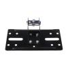 ADPVRLUQ 1 Set Wall Ceiling Speaker Bracket Stainless Steel Mounting Bracket Support Theater Adjustable view 4