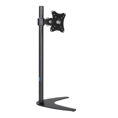ADPVRLUQ 14-27 Inch Height Adjustable Metal Base Support Monitor Desk Stand Single Screen Mounting Bracket Computer PC Arm Vesa XDZ25