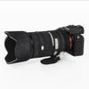 CHASING BIRDS Lens Camouflage Waterproof Coat for Sony FE 70-200mm F4 Macro G OSS II Rainproof Lens Protective Cover Version IV (Shadow Black, with 2.0X TC (SEL20TC)) view 1