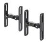 ADPVRLUQ 1 Pair GU15 GU15II Style 304 Stainless Steel Alloy Audio Speaker Wall Bracket Mount Audio Bracket Hanger Load 15kg 33lbs(GU15II) view 1