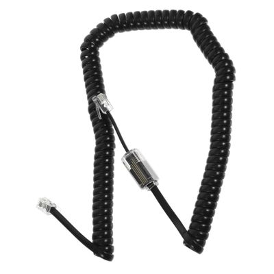 Gadpiparty Rotating Cord Detangler Telephone Wire for Landlines Telephone Cord for Black