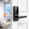 PNAWLLCF Waterproof Outdoor TUYA Fingerprint Lock APP Code Keyless Smart Lock Electronic Door Lock for Aluminum Door/Iron Gate(D,170) view 3