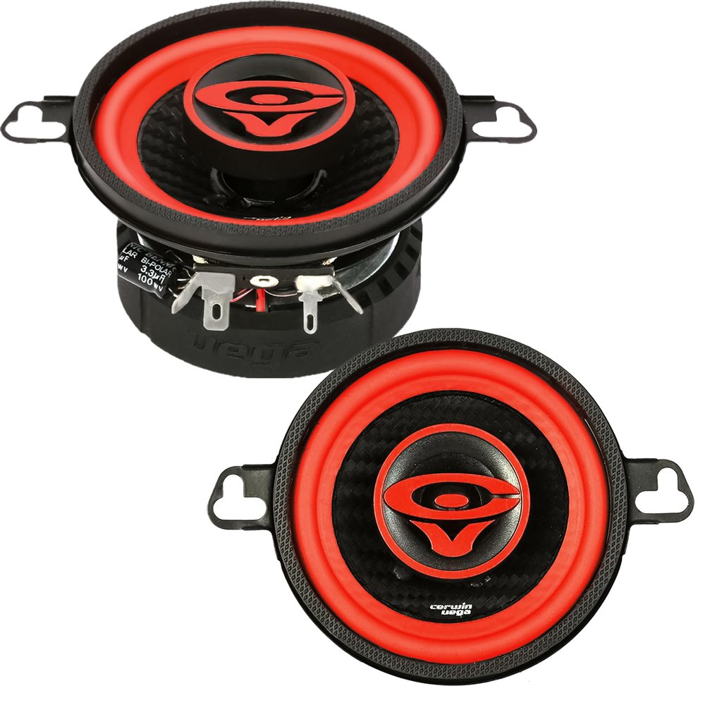 CERWIN-VEGA! "2025 Edition V3  3" 2-Way Full Range Premium Quality Coaxial Car Audio Speakers, 180W Max Power - Sold in Pairs