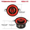 CERWIN-VEGA! "2025 Edition V3  3" 2-Way Full Range Premium Quality Coaxial Car Audio Speakers, 180W Max Power - Sold in Pairs view 4
