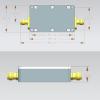 10MHz-6GHz RF Gain Amplifier Module for 433, 1.2G, 1.5G, 2.4G, 5.8G Transmitter for CNC Communication System Equipment view 2