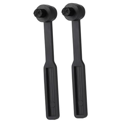 ERINGOGO 2 Pcs Stylus Cleaners for Record Needles Vinyl Record Cleaners Turntable Stylus Cleaning Brush Compact Needle Cleaning Brush