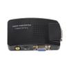DOITOOL Composite S-Video to Vga Converter Box Video and Audio Adapter with Resolutions Compatible with Monitors for Gaming Streaming and Online Viewing view 1