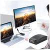 DOITOOL Composite S-Video to Vga Converter Box Video and Audio Adapter with Resolutions Compatible with Monitors for Gaming Streaming and Online Viewing view 2