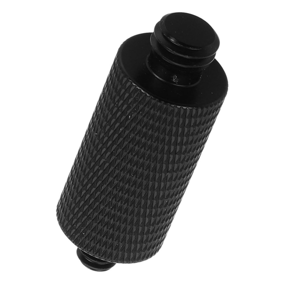 Angoily Mic Stand Converter to Male Screw Adapter for Tripod Design for Cameras and Microphones Stable Connection Smooth Threading Mounting for Live Streaming and Recording