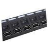 Angoily Port USB Hub Off for High-Speed Data Transfer Multi Charger Station for Laptop and Pc Ergonomic Design for Convenient Use view 3