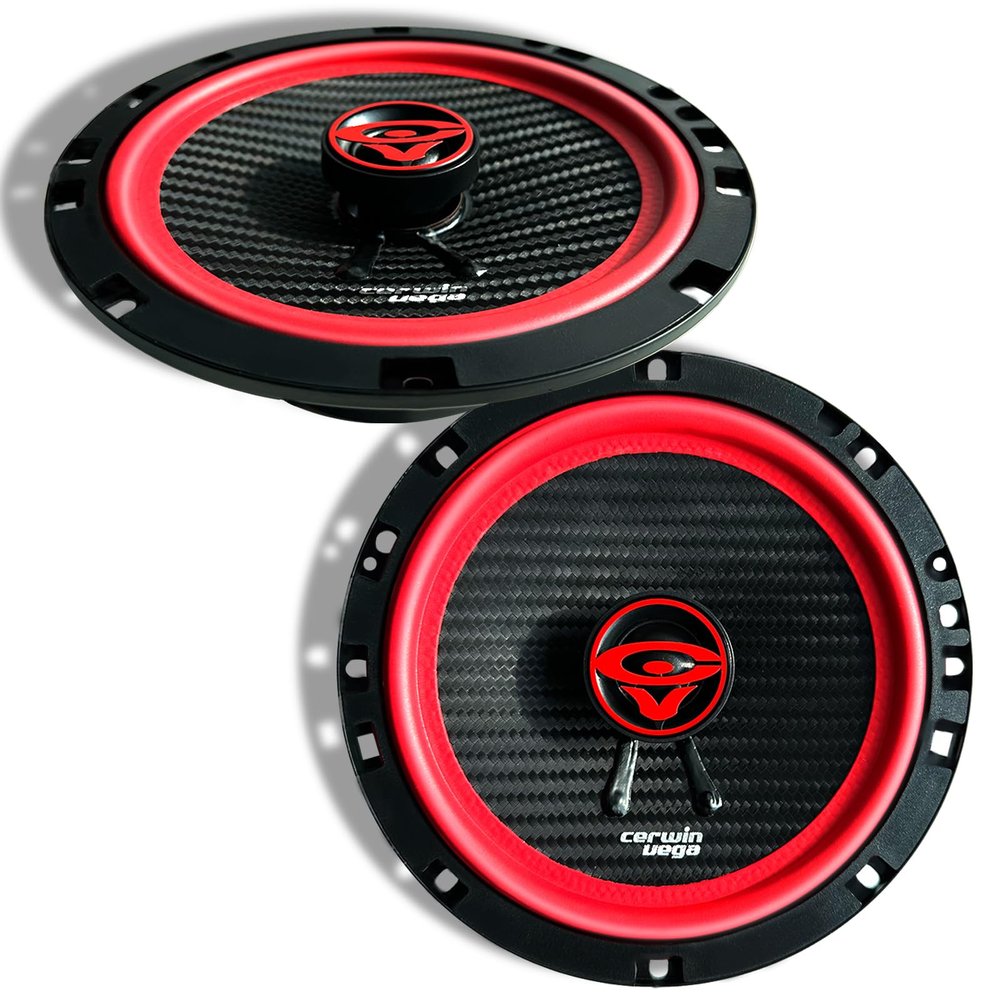 CERWIN-VEGA! 2025 Edition V675 6.752-Way Full Range Premium Quality Coaxial Car Audio Speakers, 360W Max Power - Sold in Pairs