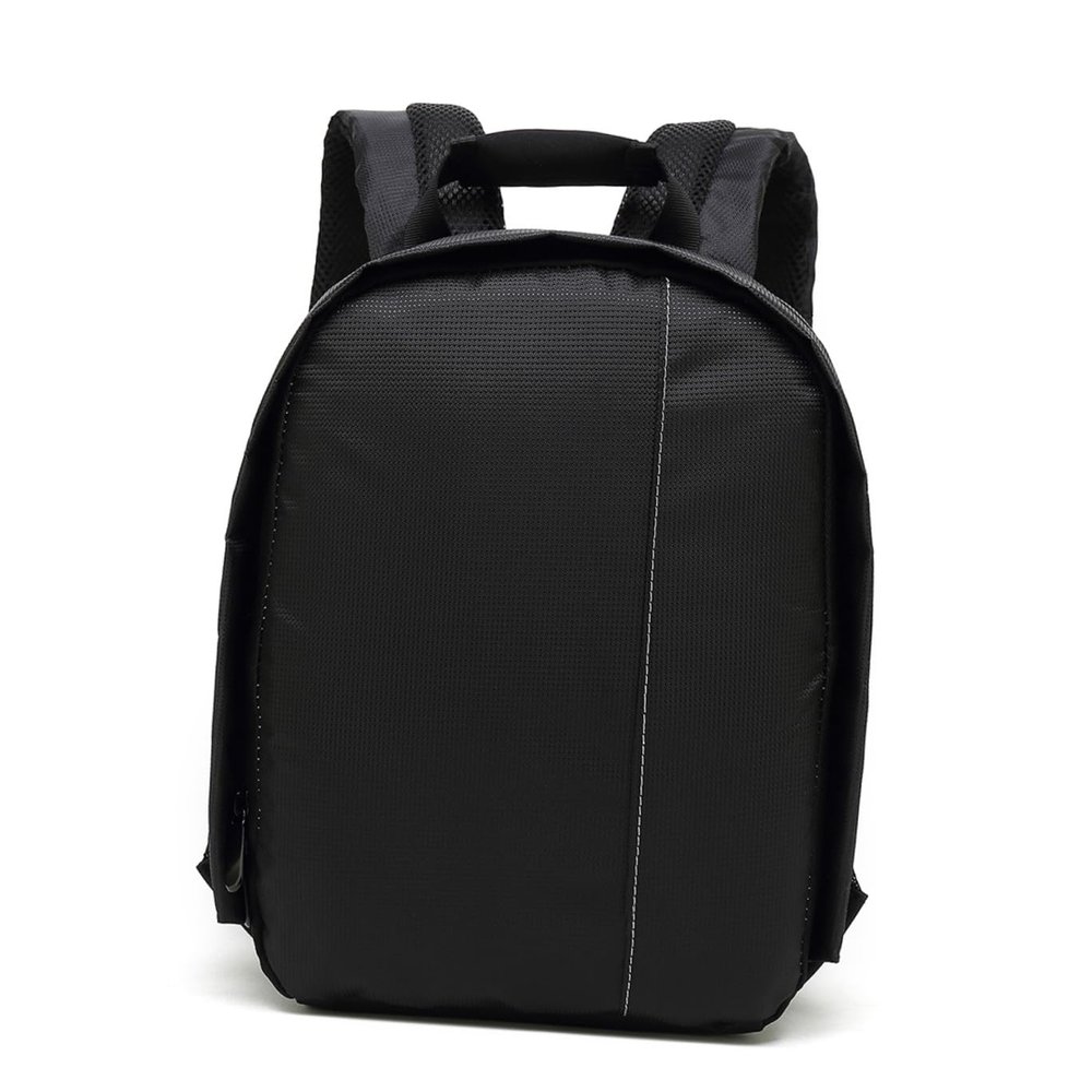 Angoily Nylon Camera Bag Waterproof Dslr Camera Backpack External Pockets Breathable