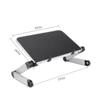 Angoily Adjustable Laptop Desk Stand Converter Sit Stand Aluminum Notebook Holder (Black) view 3