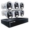 Night Owl 12 Channel NVR Security System with 2TB Hard Drive and 6 Wired IP 4K Plus Deterrence Cameras view 1