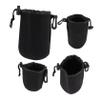 MERRYHAPY 4pcs Lens Case Camera Lens Storage Bag Drawstring Large Window Pouch Pouch view 1