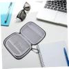 Angoily Portable Power Bank Storage Bag Practical Electronics Organizer Case for Power Banks Earphones Cables and Accessories Compact for Use view 4