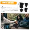 Gadpiparty 4pcs Protective Camera Lens Case Lens Pouch Drawstring Closure Compact for Camera Lenses view 3