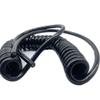 Spiral Telescopic Spring Coiled Cable Wire, 12 Core Machine Sprial Wire Undraw 2.5 Meters 8 Meters 1.5mm(Undraw 8 Meters) view 3