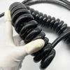Spiral Telescopic Spring Coiled Cable Wire, 12 Core Machine Sprial Wire Undraw 2.5 Meters 8 Meters 1.5mm(Undraw 8 Meters) view 4