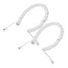 DOITOOL 2 Pack Coiled Phone Cords for Landline Coiled Design Prevents Clutter Stable Sound Long Lasting view 1