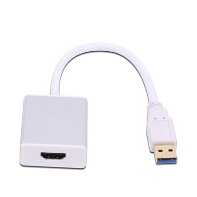 Angoily USB to Adapter for Tv Converter Cable Synchronous Audio Video Output Easy to Use