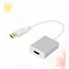 Angoily USB to Adapter for Tv Converter Cable Synchronous Audio Video Output Easy to Use view 2