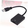 DOITOOL USB 3.0 to Adapter Converter for Pc/Laptop/Projector (Black) USB Monitor Adapter view 3