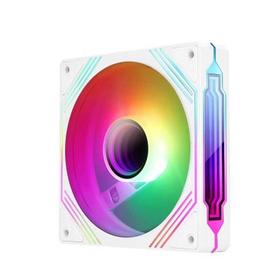 120mm ARGB Fan Reverse Airflows 5V 3Pin Addressable ARGB PC Computer Water CPU Case Fan 1500RPM