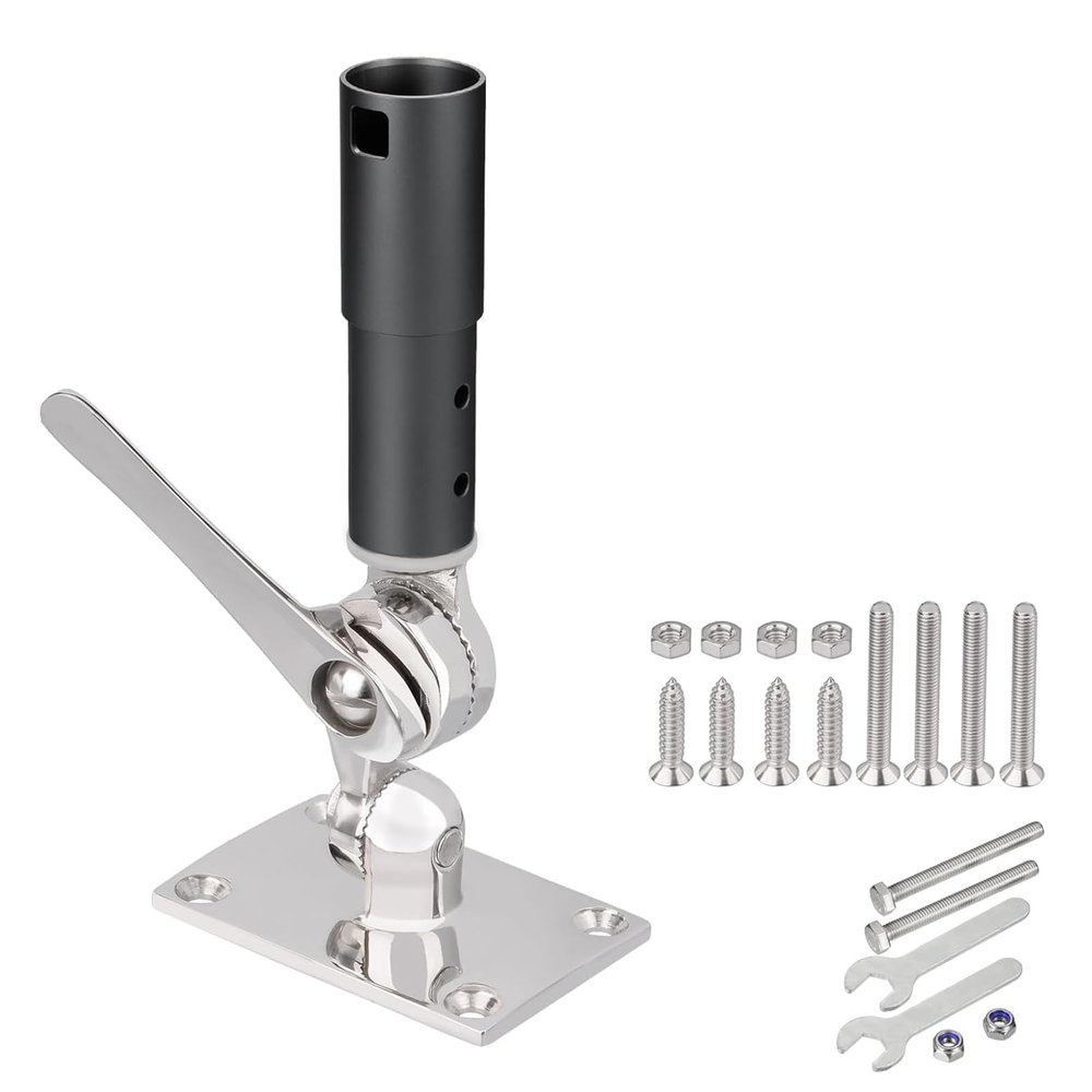Kangnice Mounting Adjustable Base Mount with Screw for Satellite Dish Mount Accessories