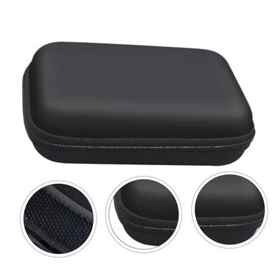 Angoily 1pc Eva Zipper Storage Pouch for Electronic Accessories Multifunctional Organizer Bag for Usb Cables Earphones and More Shockproof Compact Design
