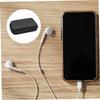 Angoily 1pc Eva Zipper Storage Pouch for Electronic Accessories Multifunctional Organizer Bag for Usb Cables Earphones and More Shockproof Compact Design view 2
