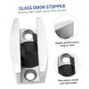 LIFKICH Adjustable Glass Locator Swing Stopper Stainless Steel for Sliding Door Hardware view 4