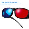 Angoily Red and Glasses Viewing Glasses for Movies and Games Frame for Enhanced Experience for Home Theater and Cinema view 3