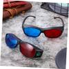 Angoily Red and Glasses Viewing Glasses for Movies and Games Frame for Enhanced Experience for Home Theater and Cinema view 4