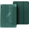 PMPLBEBAZ Tablet Cover Suitable for Huawei Matepad 12X 2024 Air 12inch BKY-W00 W10 Trifold Transparent Back Case with Pen Holder(Dark Green,MatePad Air 12 2024) view 1